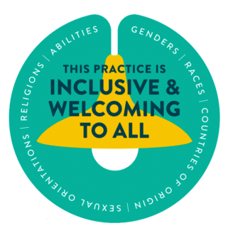 This practice is inclusive and welcoming to all.